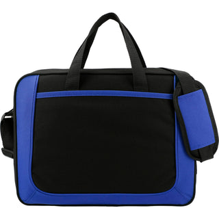 Printwear Dolphin Business Briefcase (Blue w/Black Trim)