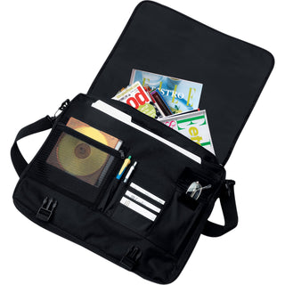 Printwear Mariner Business Messenger Bag (Black)