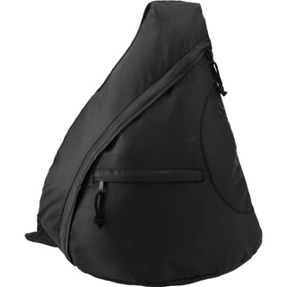 Printwear Downtown Sling Backpack (Black)