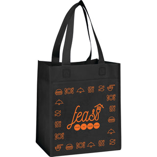 Printwear Basic Grocery Tote (Black)