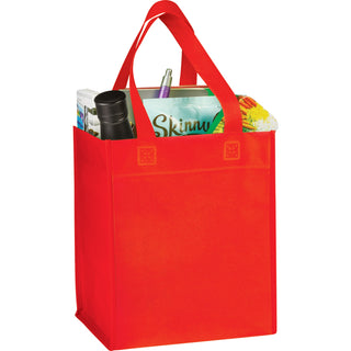 Printwear Basic Grocery Tote (Red)