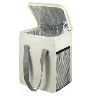 Printwear Ares Recycled Non-Woven 12 Can Cooler (Gray)