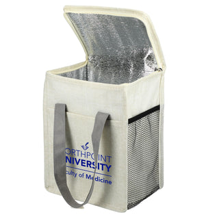 Printwear Ares Recycled Non-Woven 12 Can Cooler (Gray)