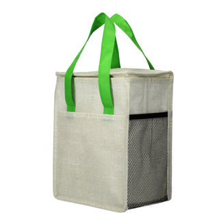 Printwear Ares Recycled Non-Woven 12 Can Cooler (Lime)