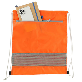 Printwear Sparks Recycled Drawstring Bag (Orange)