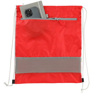 Printwear Sparks Recycled Drawstring Bag (RED)