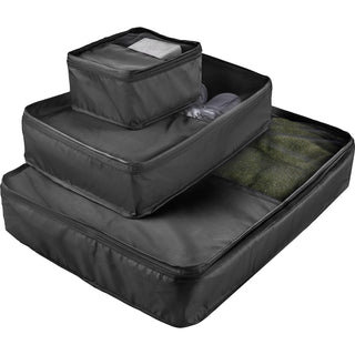 Printwear Packing Cubes 3pc Set (Black)