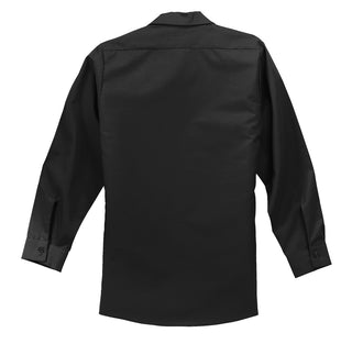 Red Kap Long Sleeve Industrial Work Shirt (Black)