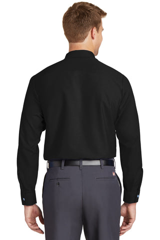 Red Kap Long Sleeve Industrial Work Shirt (Black)