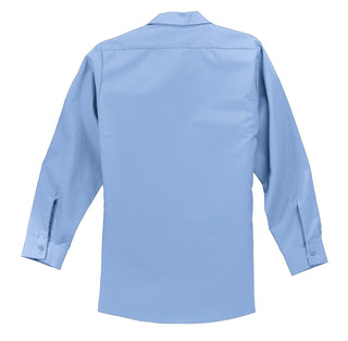 Red Kap Long Sleeve Industrial Work Shirt (Light Blue)