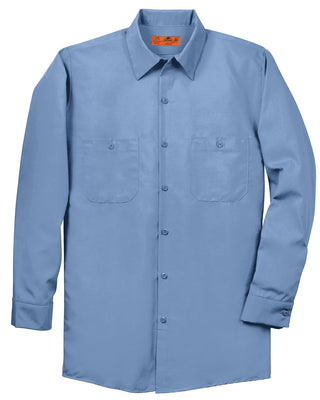 Red Kap Long Sleeve Industrial Work Shirt (Petrol Blue)