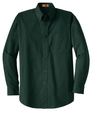 CornerStone Long Sleeve SuperPro Twill Shirt (Dark Green)