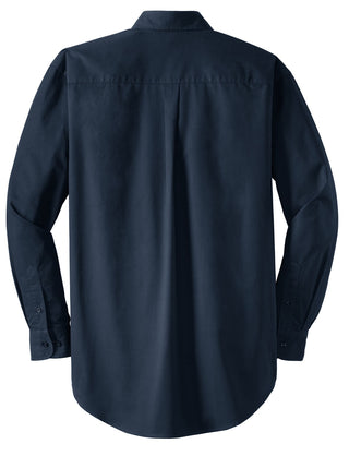 CornerStone Long Sleeve SuperPro Twill Shirt (Navy)