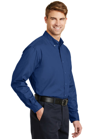 CornerStone Long Sleeve SuperPro Twill Shirt (Royal)