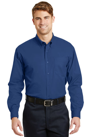 CornerStone Long Sleeve SuperPro Twill Shirt (Royal)