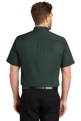 CornerStone Short Sleeve SuperPro Twill Shirt (Dark Green)