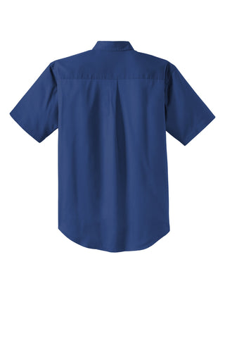 CornerStone Short Sleeve SuperPro Twill Shirt (Royal)