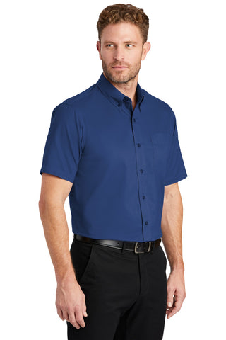 CornerStone Short Sleeve SuperPro Twill Shirt (Royal)