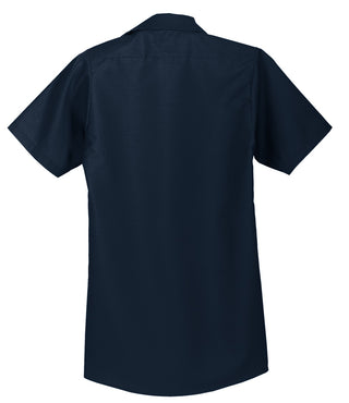 Red Kap Short Sleeve Industrial Work Shirt (Navy)