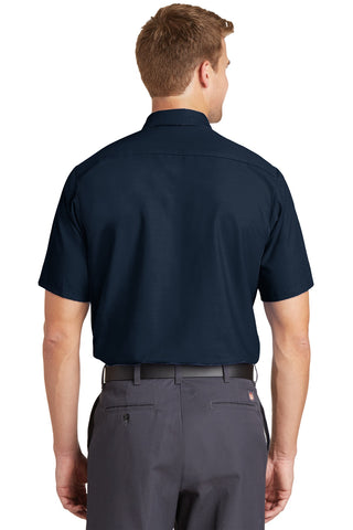 Red Kap Short Sleeve Industrial Work Shirt (Navy)