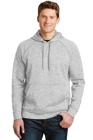 Sport-Tek PosiCharge Electric Heather Fleece Hooded Pullover (Silver Electric)