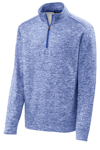 Sport-Tek PosiCharge Electric Heather Fleece 1/4-Zip Pullover (True Royal Electric)