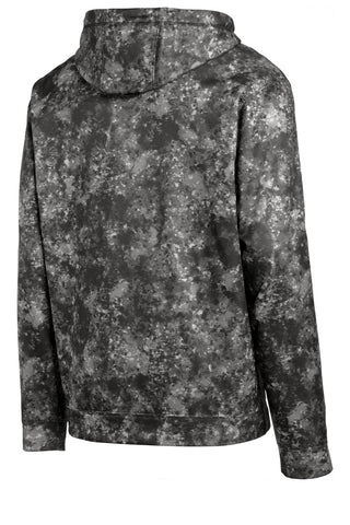 Sport-Tek Sport-Wick Mineral Freeze Fleece Hooded Pullover (Black)