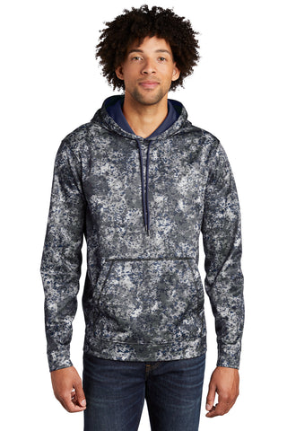 Sport-Tek Sport-Wick Mineral Freeze Fleece Hooded Pullover (True Navy)