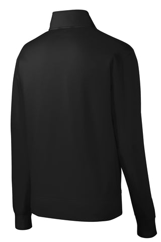 Sport-Tek Sport-Wick Fleece Full-Zip Jacket (Black)