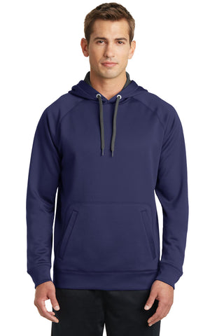 Sport-Tek Tech Fleece Hooded Sweatshirt (True Navy)