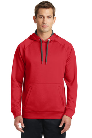 Sport-Tek Tech Fleece Hooded Sweatshirt (True Red)