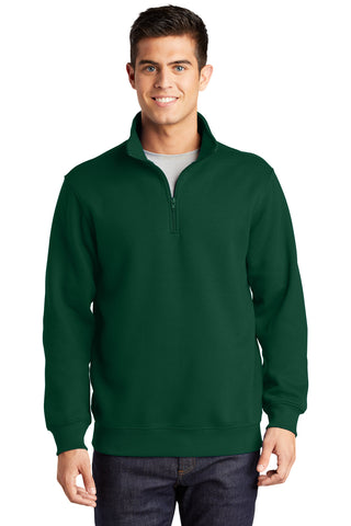 Sport-Tek 1/4-Zip Sweatshirt (Forest Green)