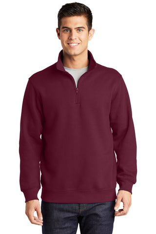 Sport-Tek 1/4-Zip Sweatshirt (Maroon)