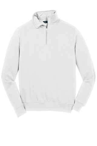 Sport-Tek 1/4-Zip Sweatshirt (White)