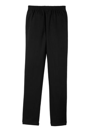 Sport-Tek Open Bottom Sweatpant (Black)