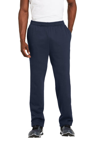 Sport-Tek Open Bottom Sweatpant (True Navy)