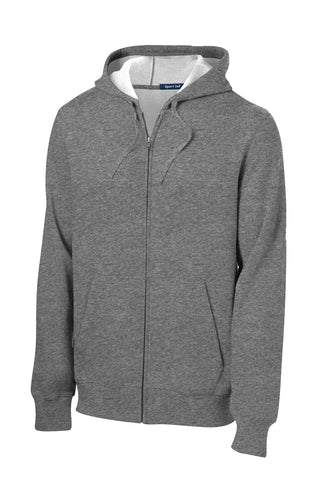 Sport-Tek Full-Zip Hooded Sweatshirt (Vintage Heather)