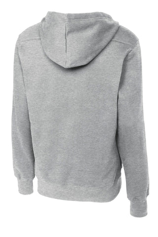 Sport-Tek Lace Up Pullover Hooded Sweatshirt (Athletic Heather)
