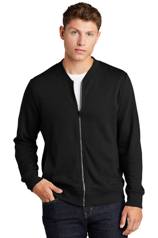 Sport-Tek Lightweight French Terry Bomber (Black)