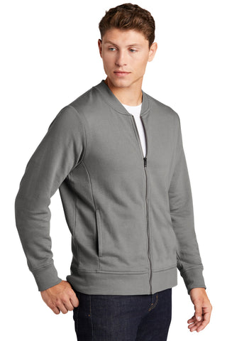 Sport-Tek Lightweight French Terry Bomber (Grey Concrete)