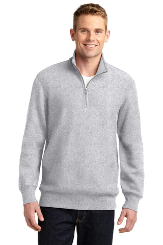 Sport-Tek Super Heavyweight 1/4-Zip Pullover Sweatshirt (Athletic Heather)