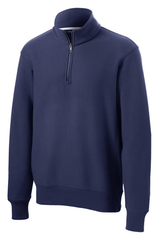 Sport-Tek Super Heavyweight 1/4-Zip Pullover Sweatshirt (True Navy)