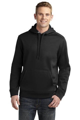 Sport-Tek Repel Fleece Hooded Pullover (Black)