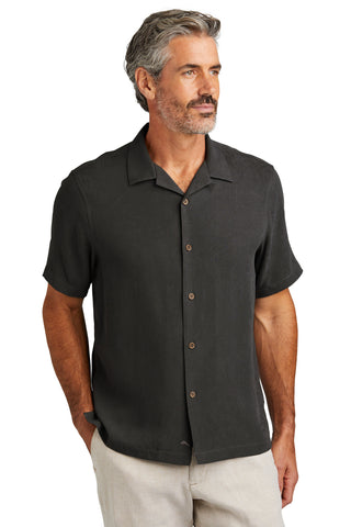 Tommy Bahama Tropic Isles Short Sleeve Shirt (Black)
