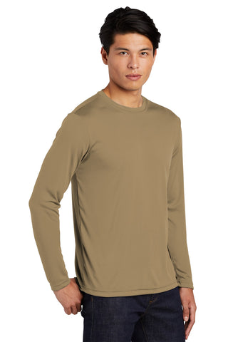 Sport-Tek Long Sleeve PosiCharge Competitor Tee (Coyote Brown)