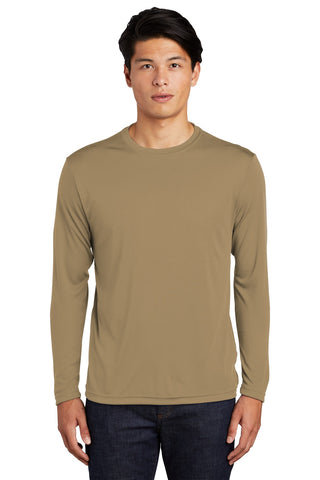 Sport-Tek Long Sleeve PosiCharge Competitor Tee (Coyote Brown)