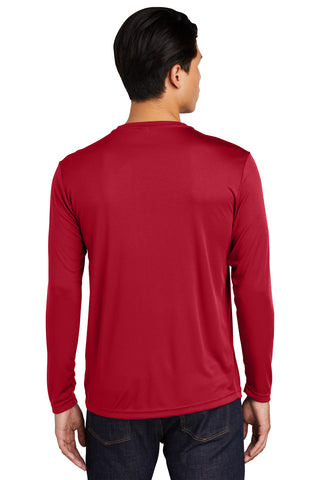 Sport-Tek Long Sleeve PosiCharge Competitor Tee (Deep Red)