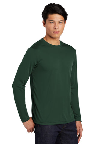 Sport-Tek Long Sleeve PosiCharge Competitor Tee (Forest Green)