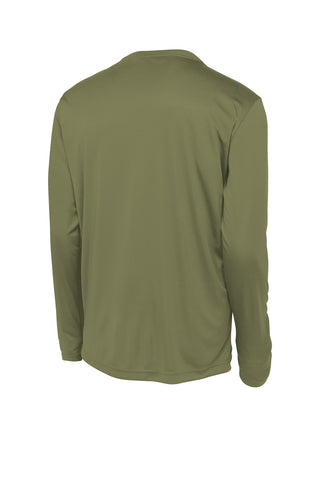 Sport-Tek Long Sleeve PosiCharge Competitor Tee (Olive Drab Green)