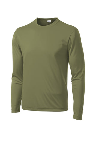 Sport-Tek Long Sleeve PosiCharge Competitor Tee (Olive Drab Green)